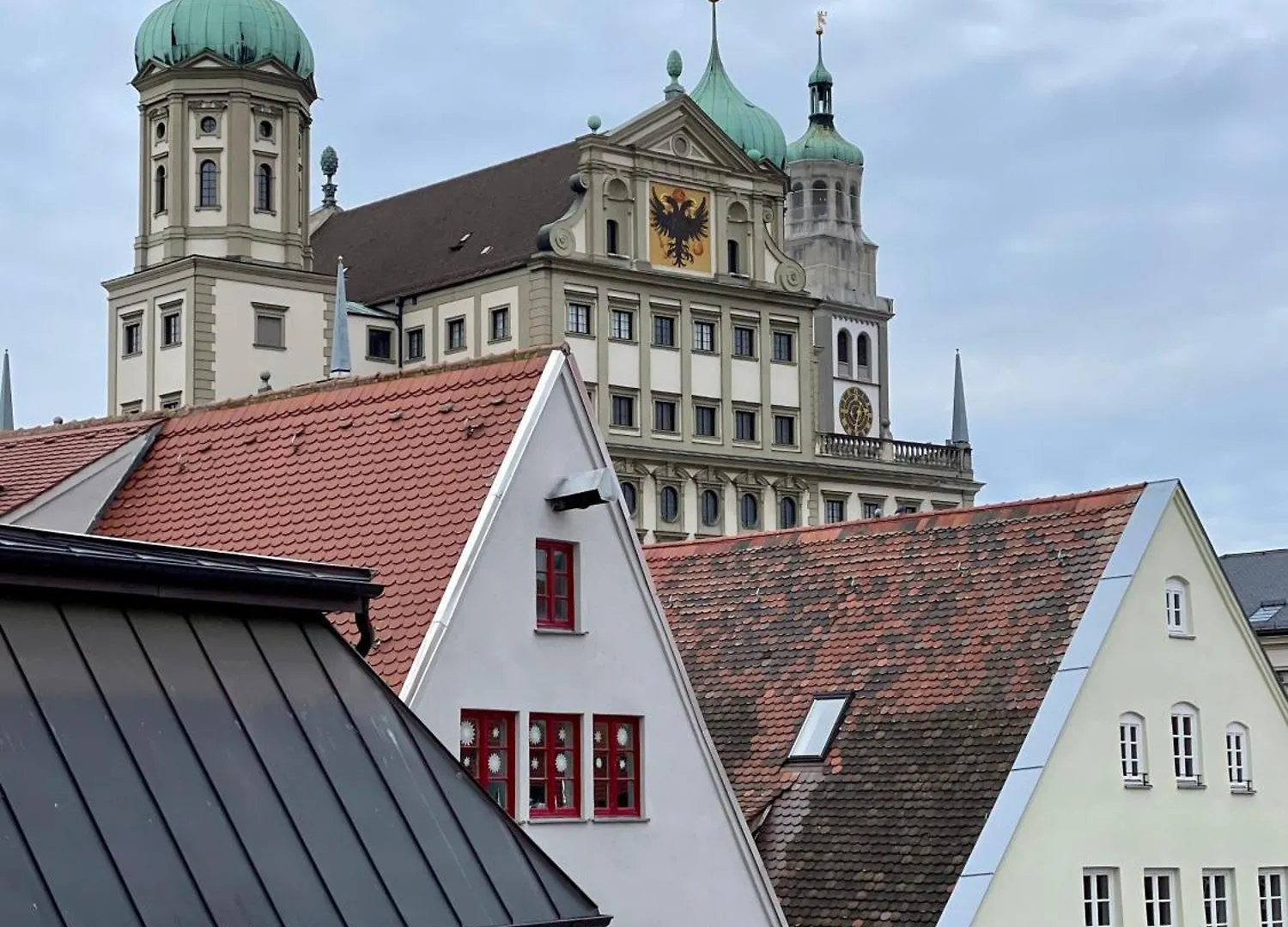 Maerzenbad Palais - Altstadt & Rathausblick Augsburg