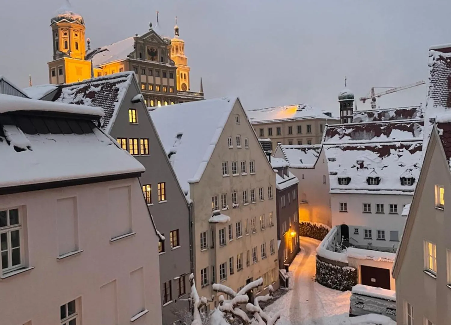 Apartment Maerzenbad Palais - Altstadt & Rathausblick Augsburg